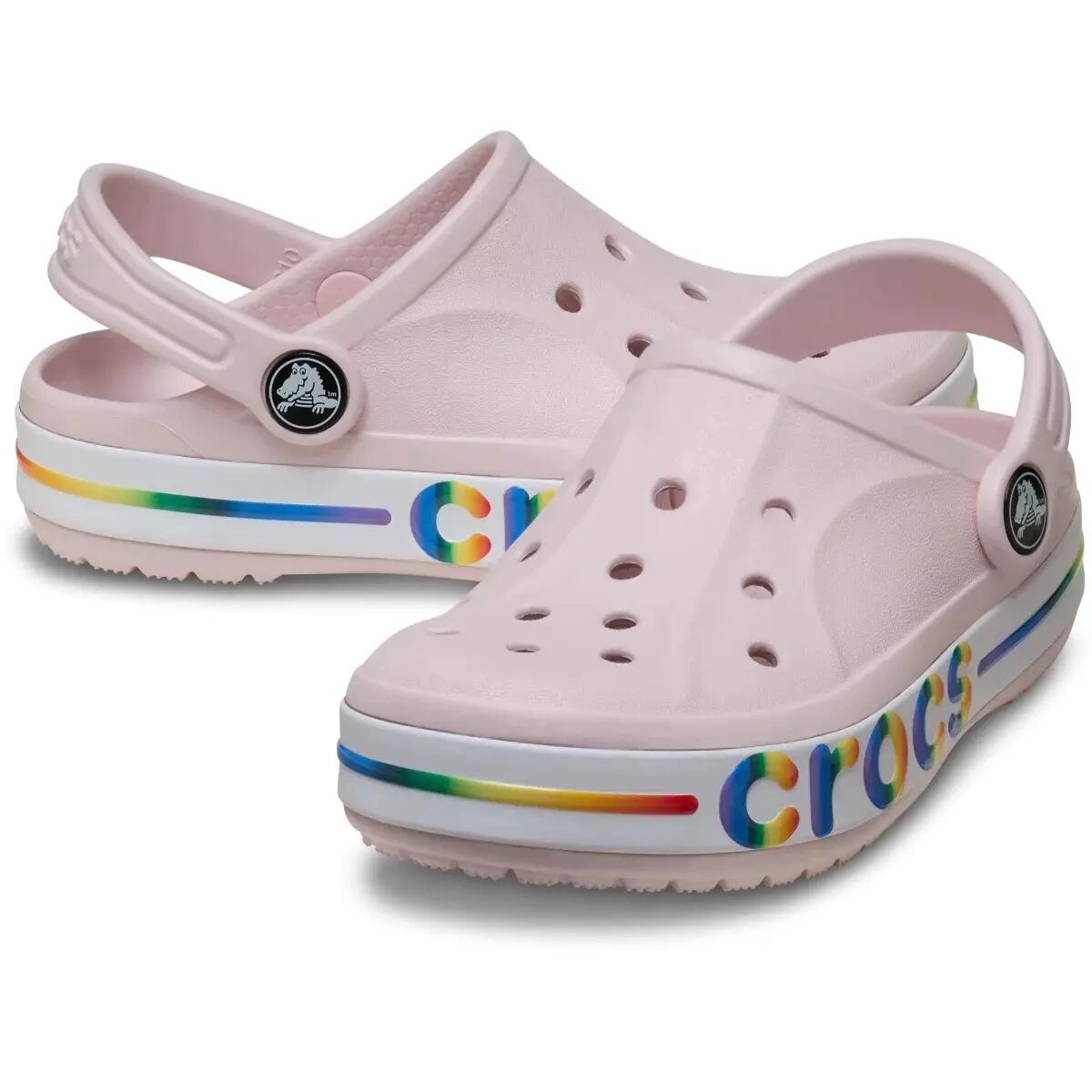 Chodaki Dla Dzieci Crocs Bayaband Rainbow Band Clog 3/6