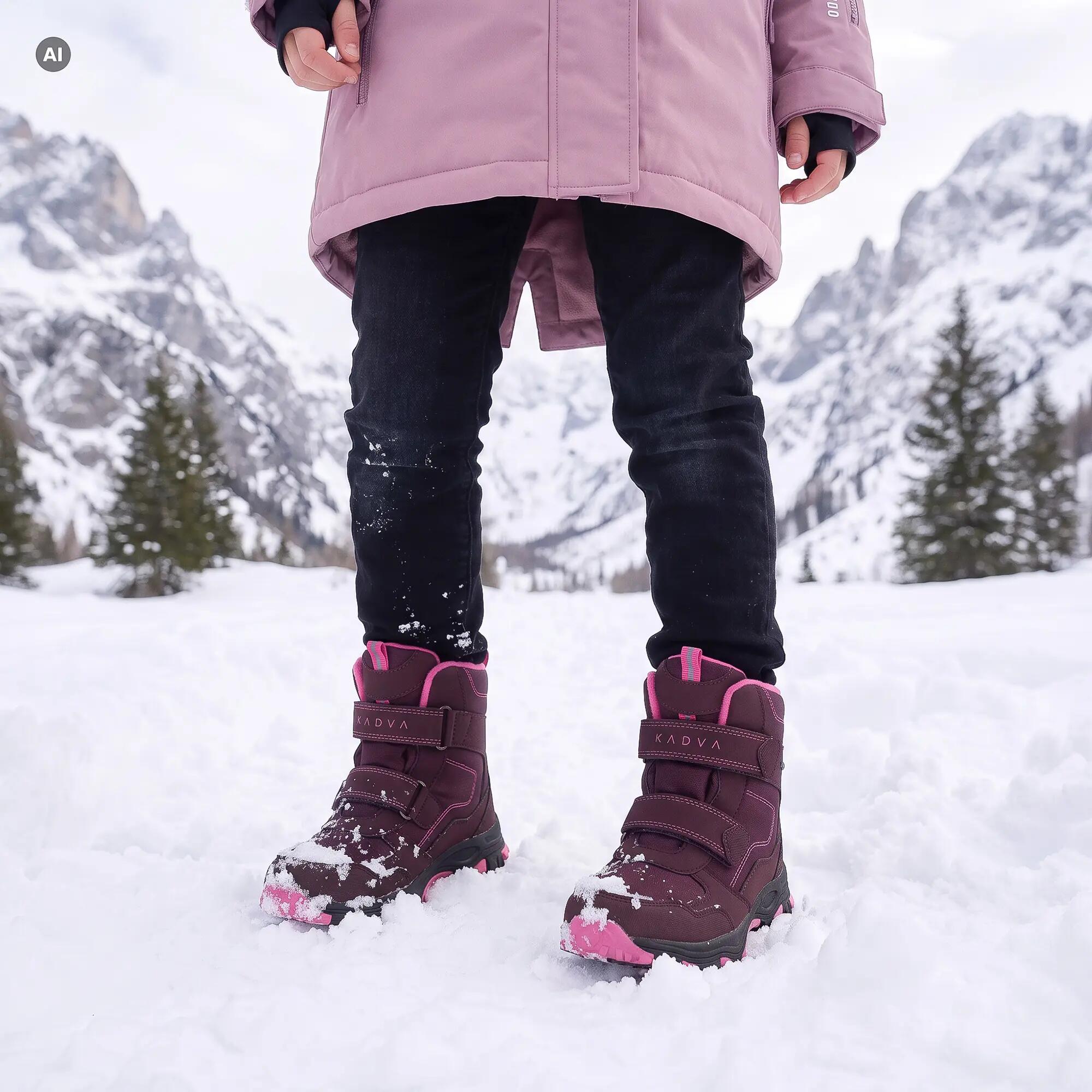 Śniegowce dziecięce KADVA Snowey Mid WP 6/7