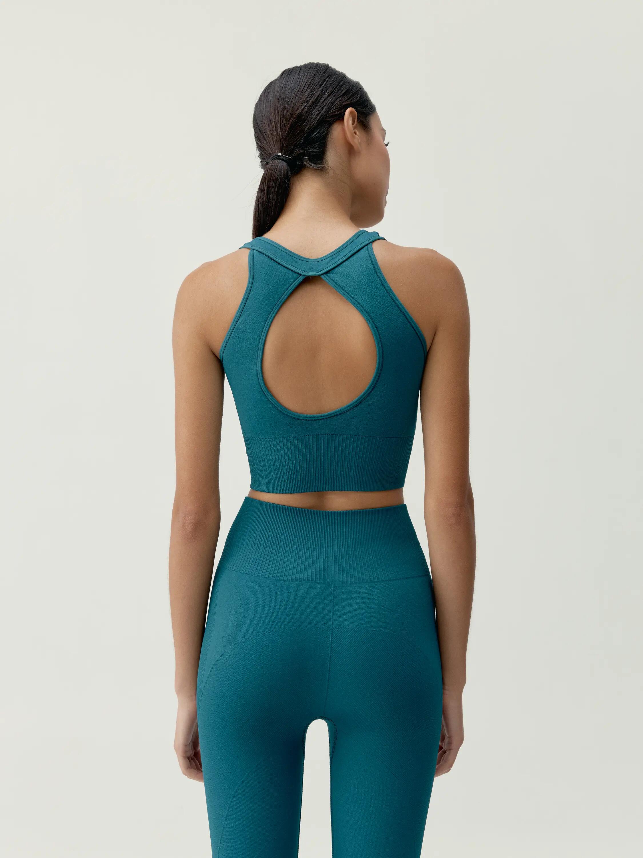 Brassière de sport femme Laia maintien moyen coussinets amovibles 2/7