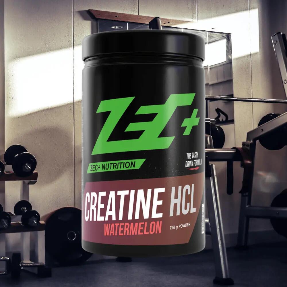 Zec+ Creatine HCL (720g) Watermelon - Créatine - Créatine HCL 2/3