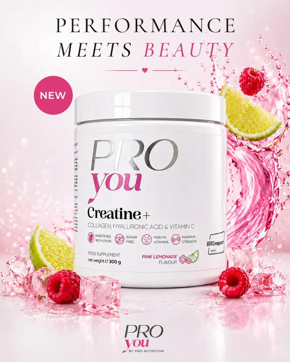 Creatine+, Pro You, Pink Lemonade, 300g 4/6