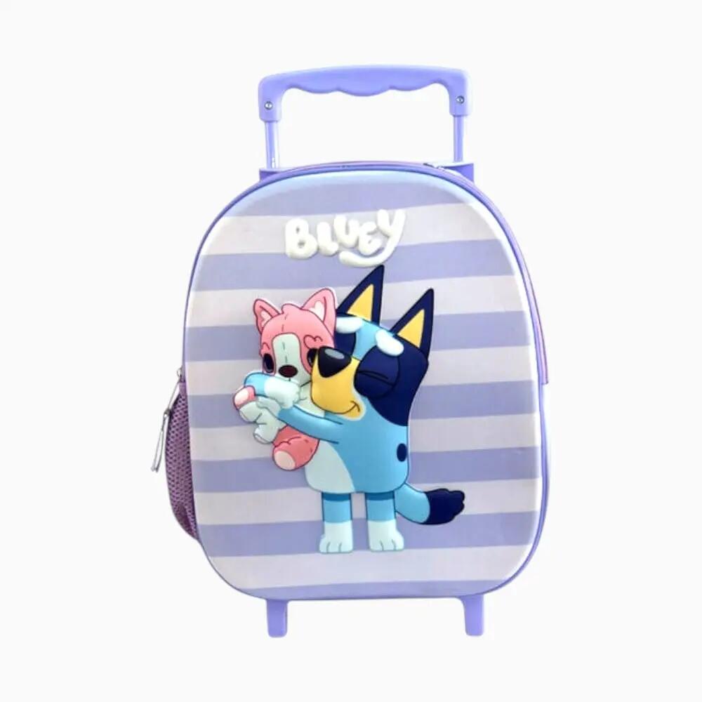 Rucsac tip troler 3D, cu un compartiment, 32x26x11 cm, Bluey