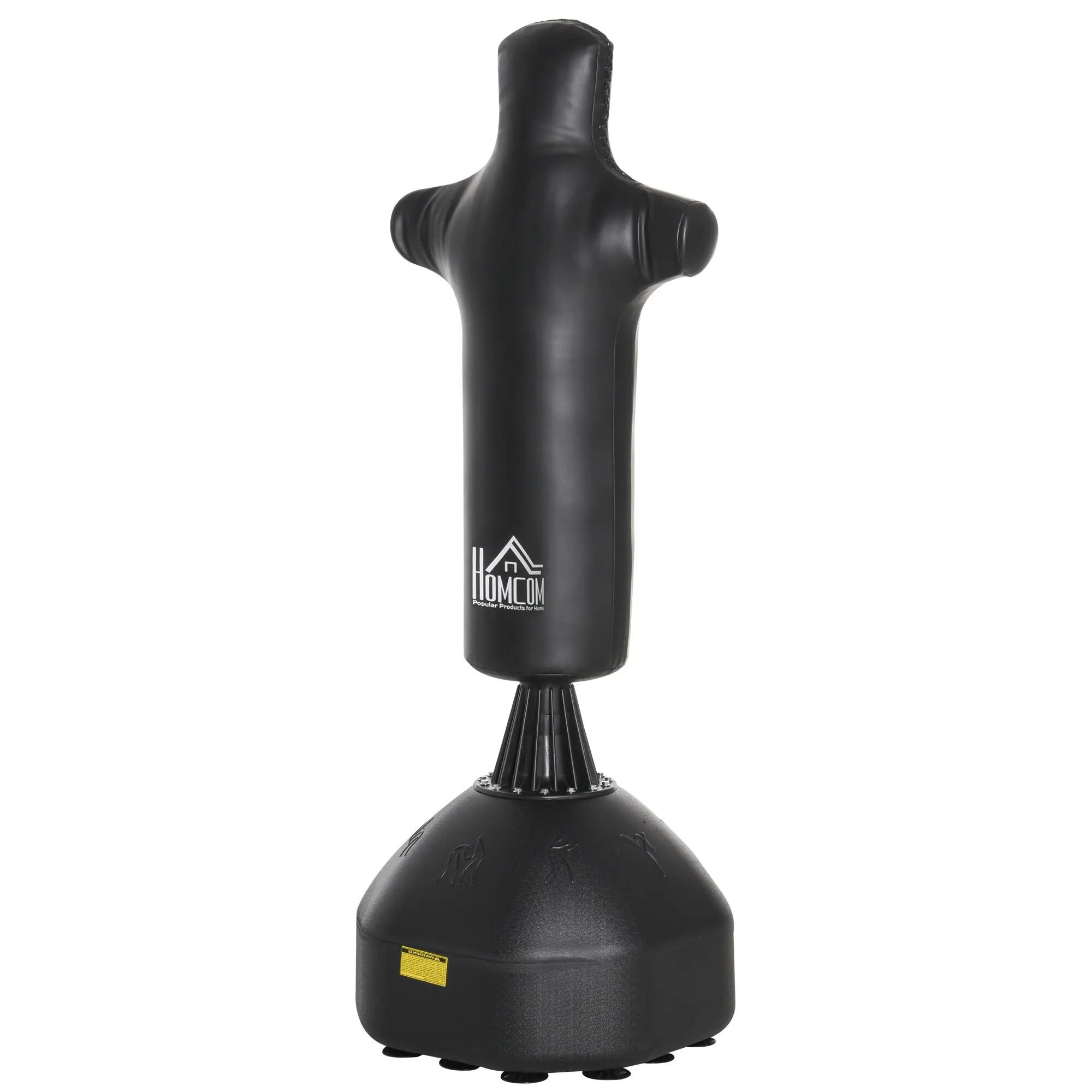 Sac de frappe sur pied - boxe - unisexe - humanoïde noir 2/6