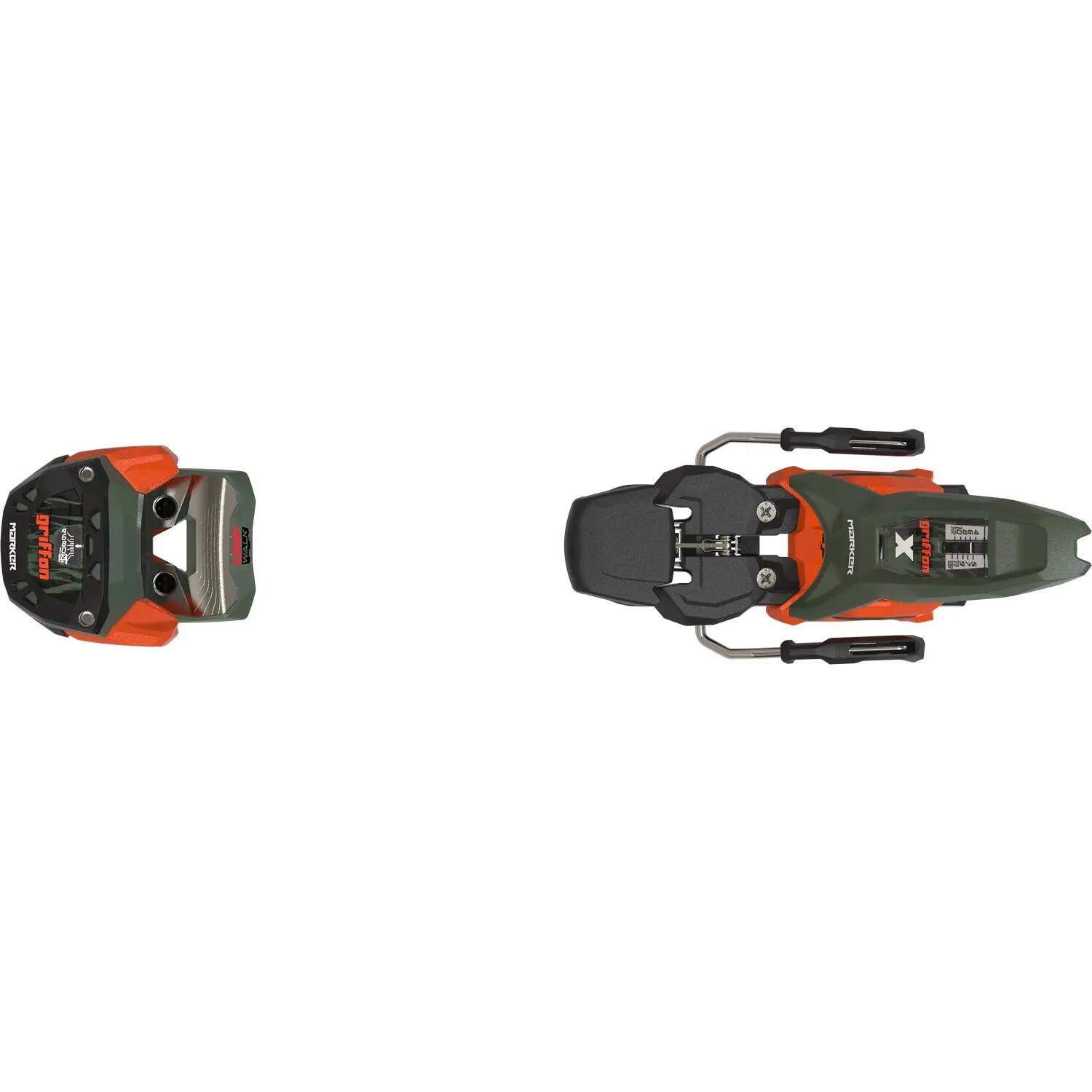 Fixations De Ski Griffon X 13 105mm Green Orange 2/2