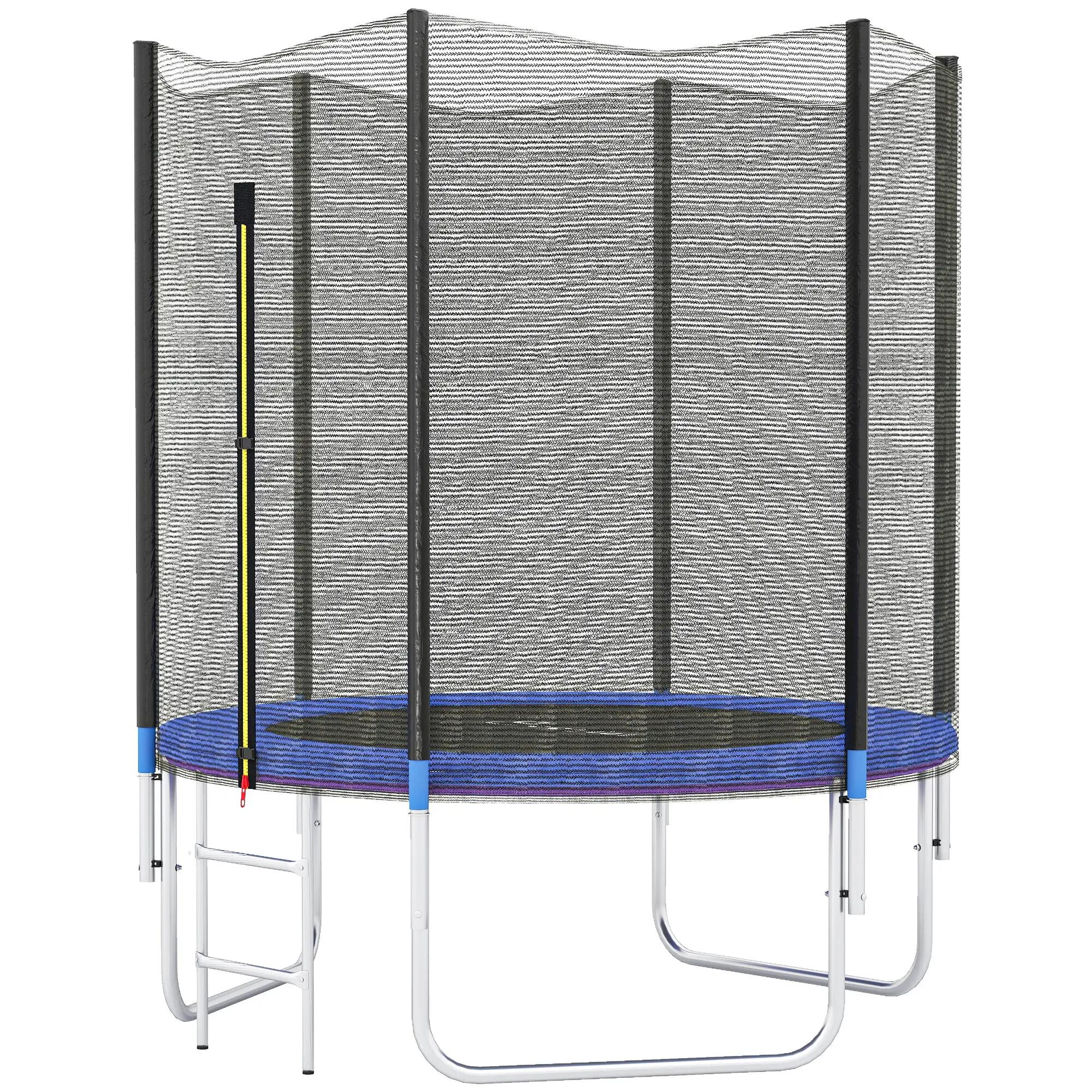 Trampoline d'extérieur avec filet de sécurité Ø180 cm pour enfants et adultes 2/9