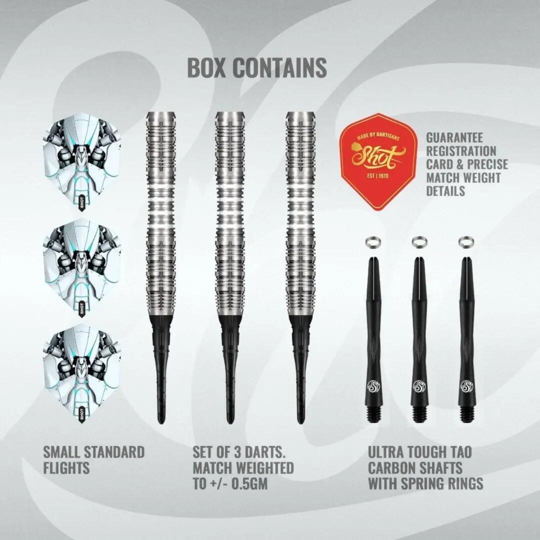 AI Scorpula 90% Tungsten Softtip Dartpijlen 7/7