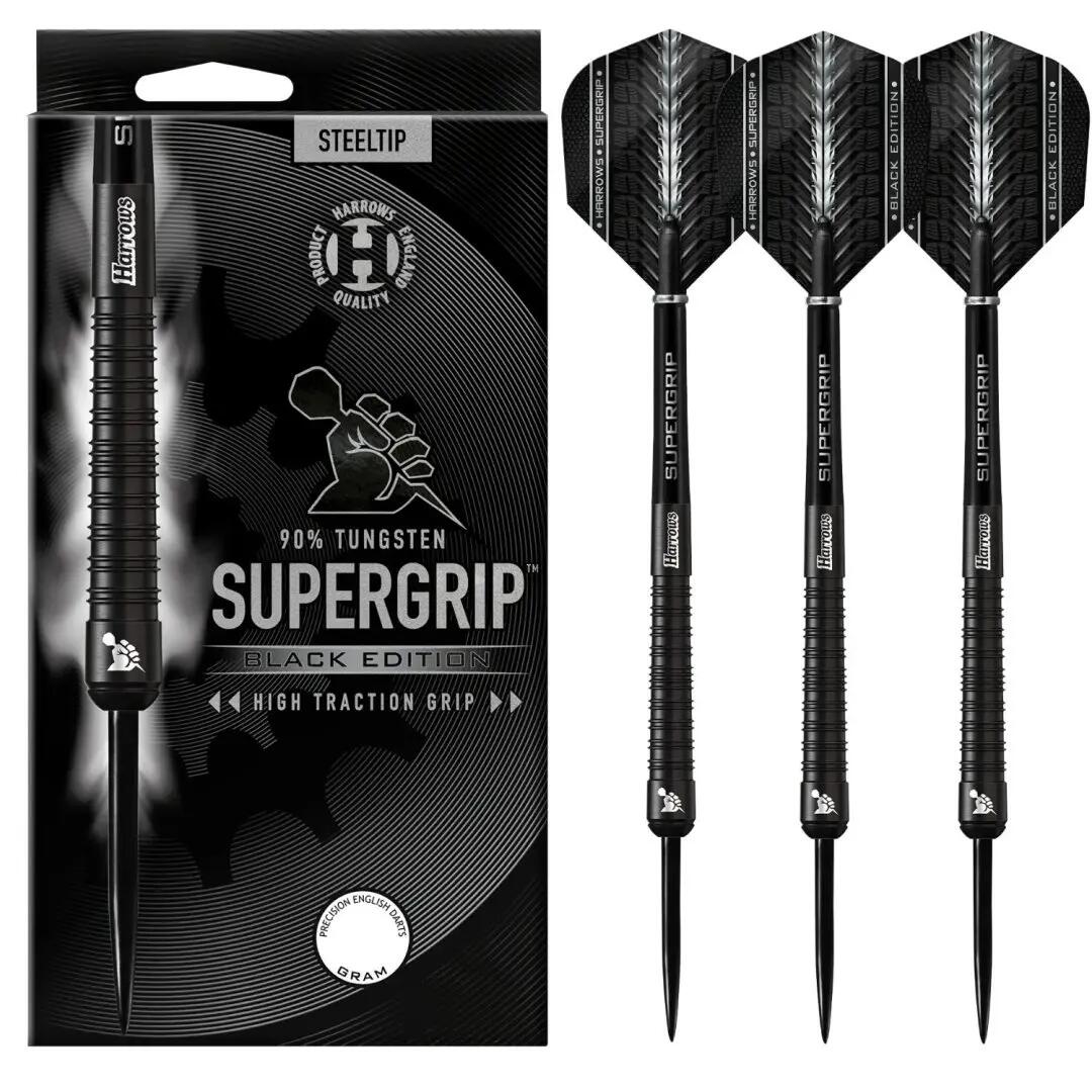 Supergrip Black Edition 90% Tungsten Dartpijlen 3/5