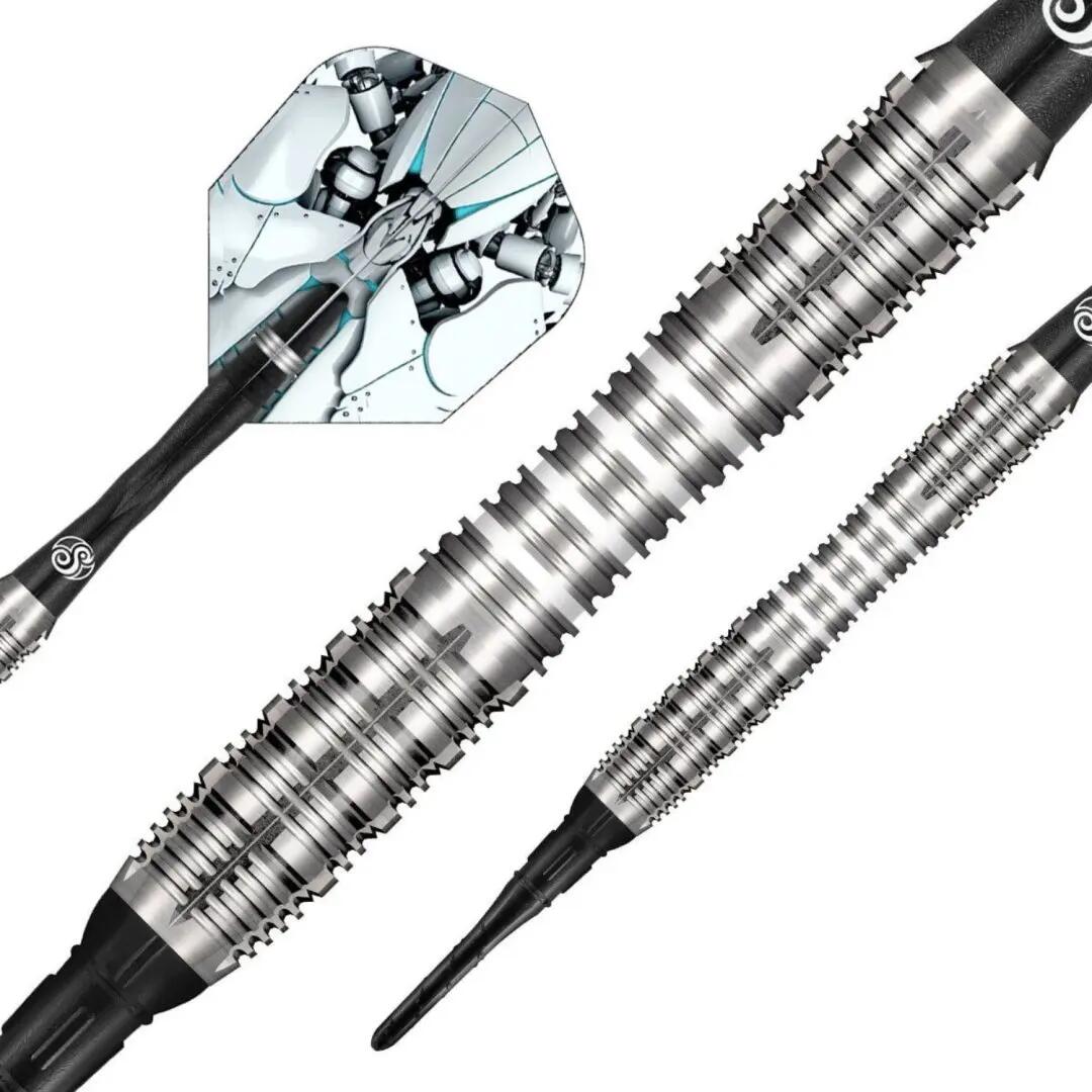 AI Scorpula 90% Tungsten Softtip Dartpijlen 3/7