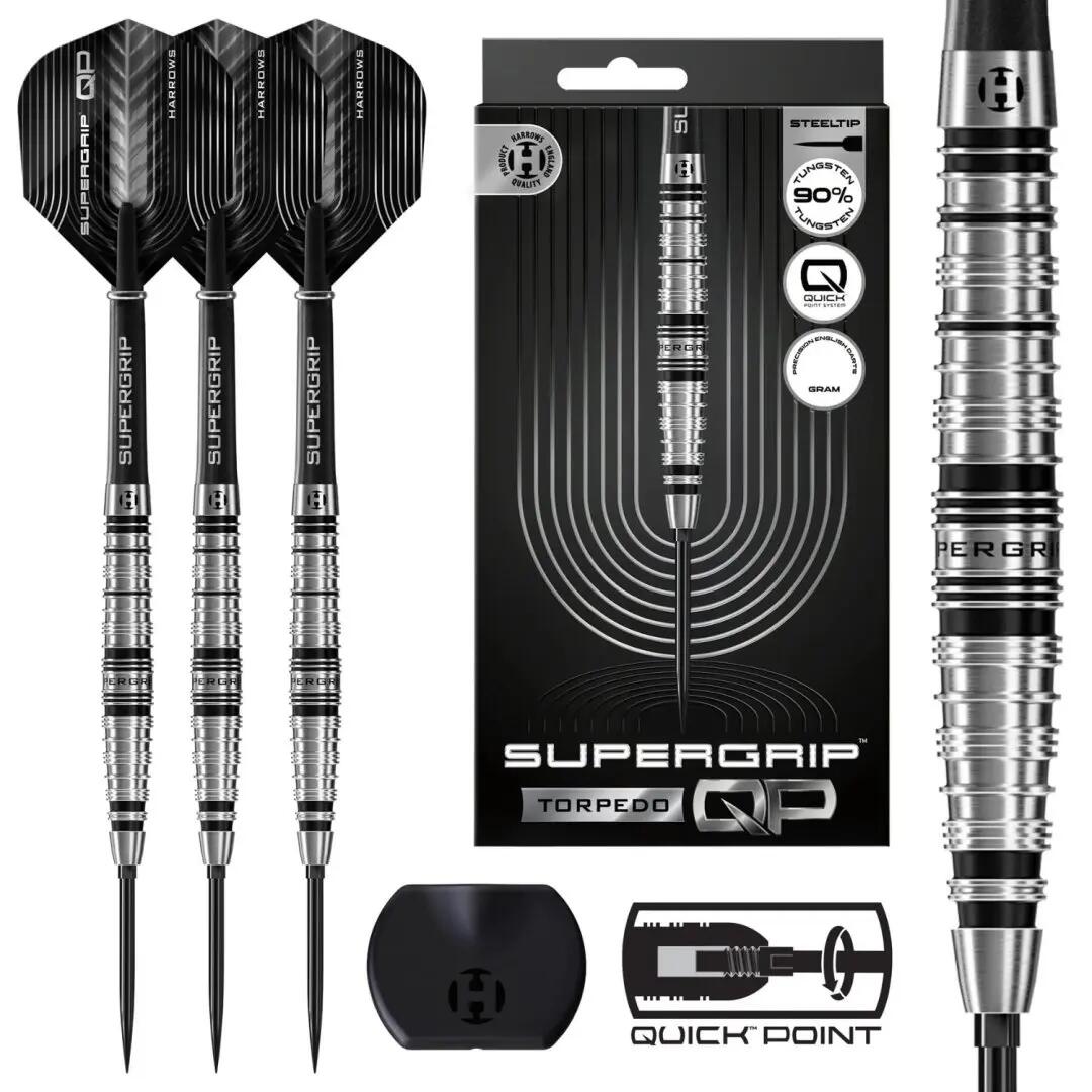 QP Torpedo 90% Tungsten Dartpijlen 2/8