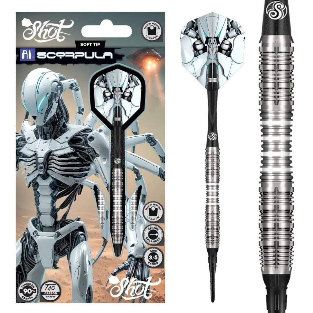 AI Scorpula 90% Tungsten Softtip Dartpijlen 2/7