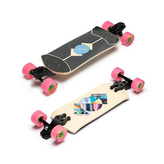 Complete Fathom Strata 33" - Skateboard Complet en Erable 7 Plis - Rose -