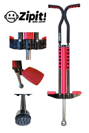 Zipit Pogo Classic Foam Red, stalen springstok