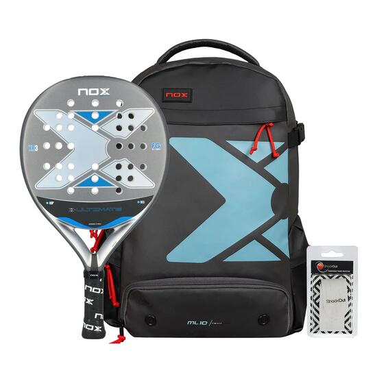 Pack Nox Ultimate Grey Blue + Backpack Nox Ml10 Team