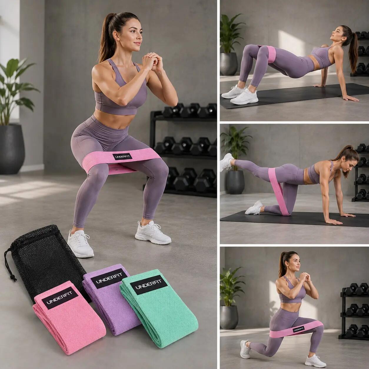 Gumy oporowe mini bands set UNDERFIT Pastel Power 13/13