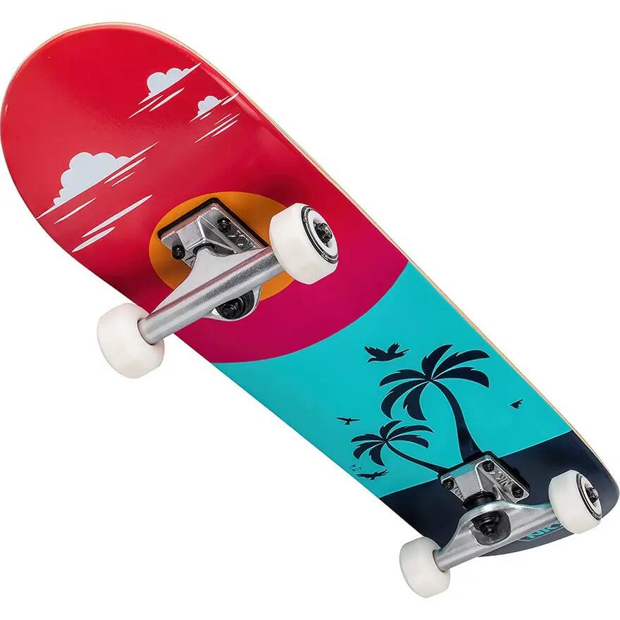 Skateboard Bluered, 7,5" 3/4