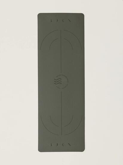Esterilla de yoga Mat Wave 6 mm Antideslizante tacto microfibra enrollable
