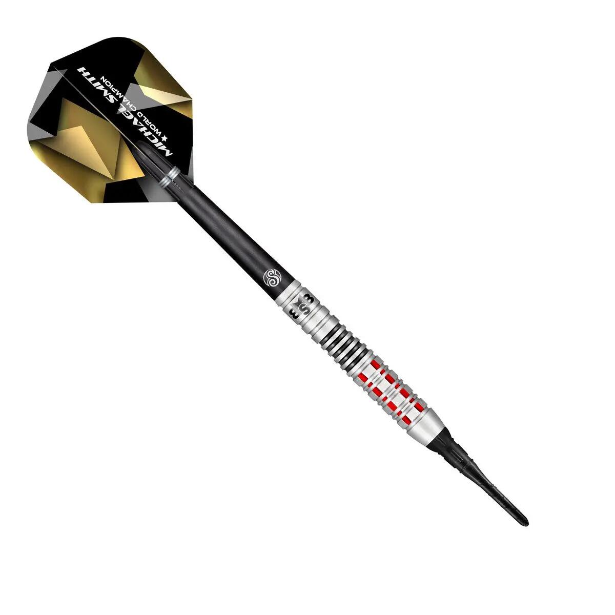 Michael Smith Believe 90% Tungsten Softtip Dartpijlen 4/4