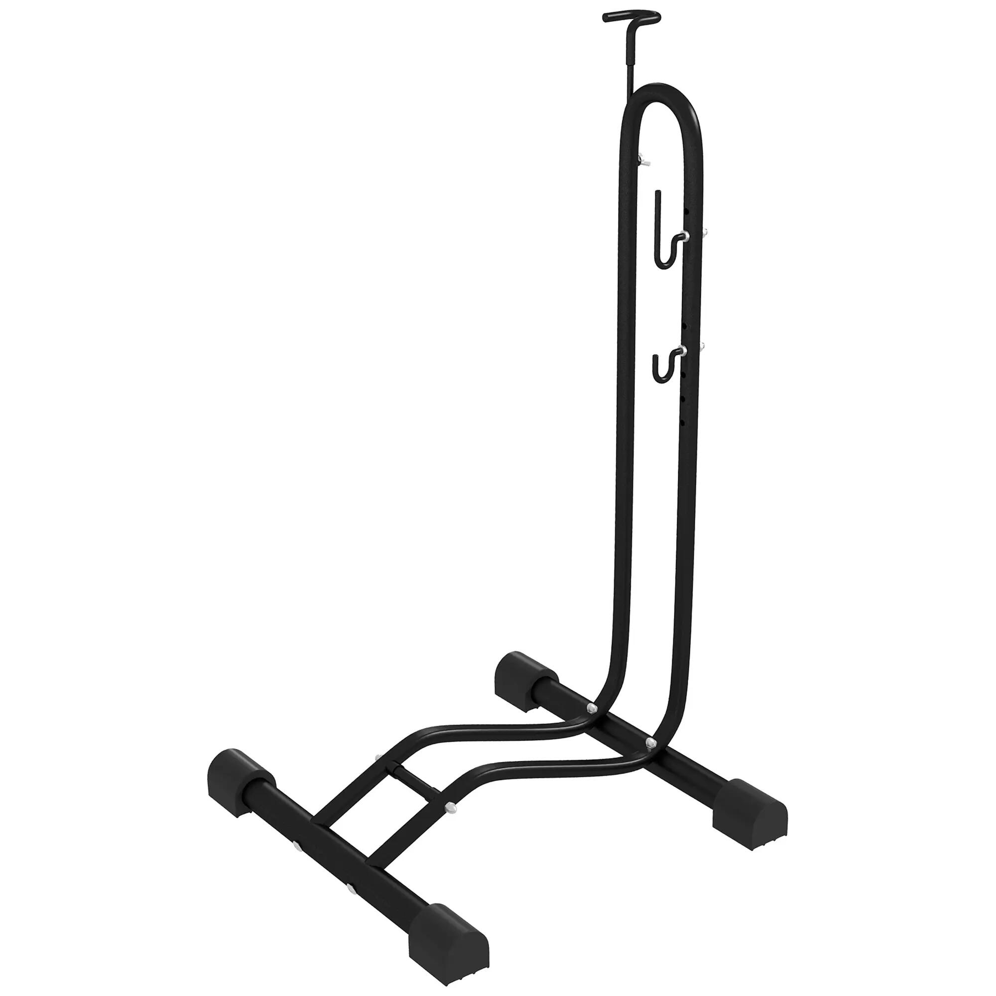 Porte-vélo - Camping - Garage/maison - Autoportant, réglable, acier 2/6