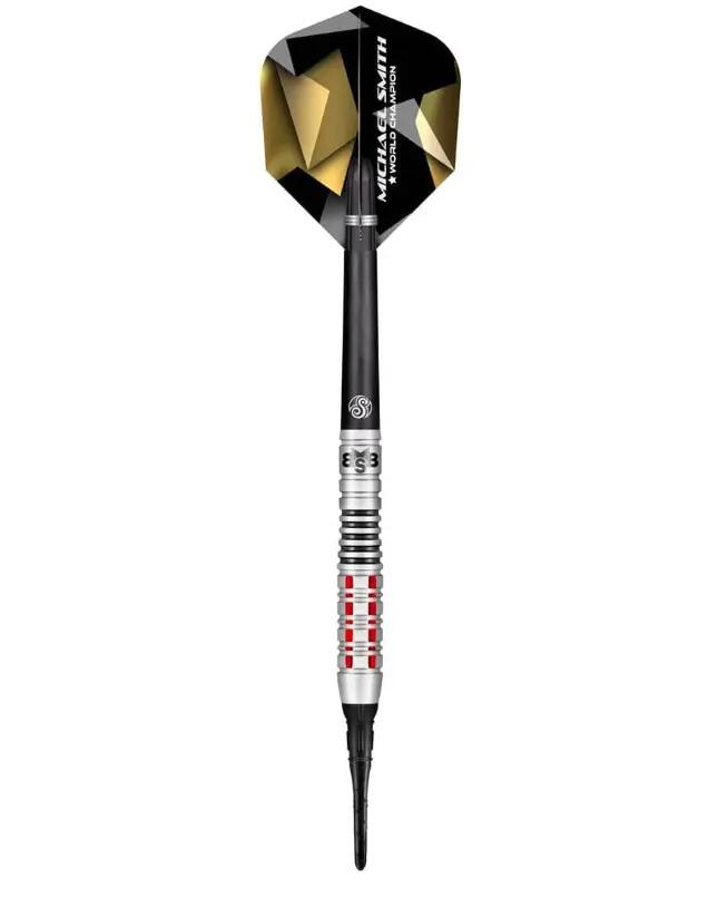 Michael Smith Believe 90% Tungsten Softtip Dartpijlen 2/4