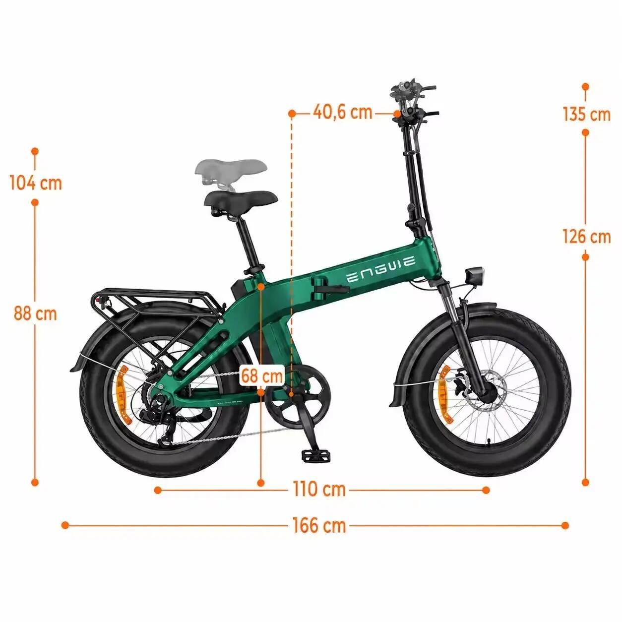 EP-2 BOOST 3.0 Bici elettrica pieghevole 20", 48V 13Ah, 75 Nm, sensore di coppia 4/4