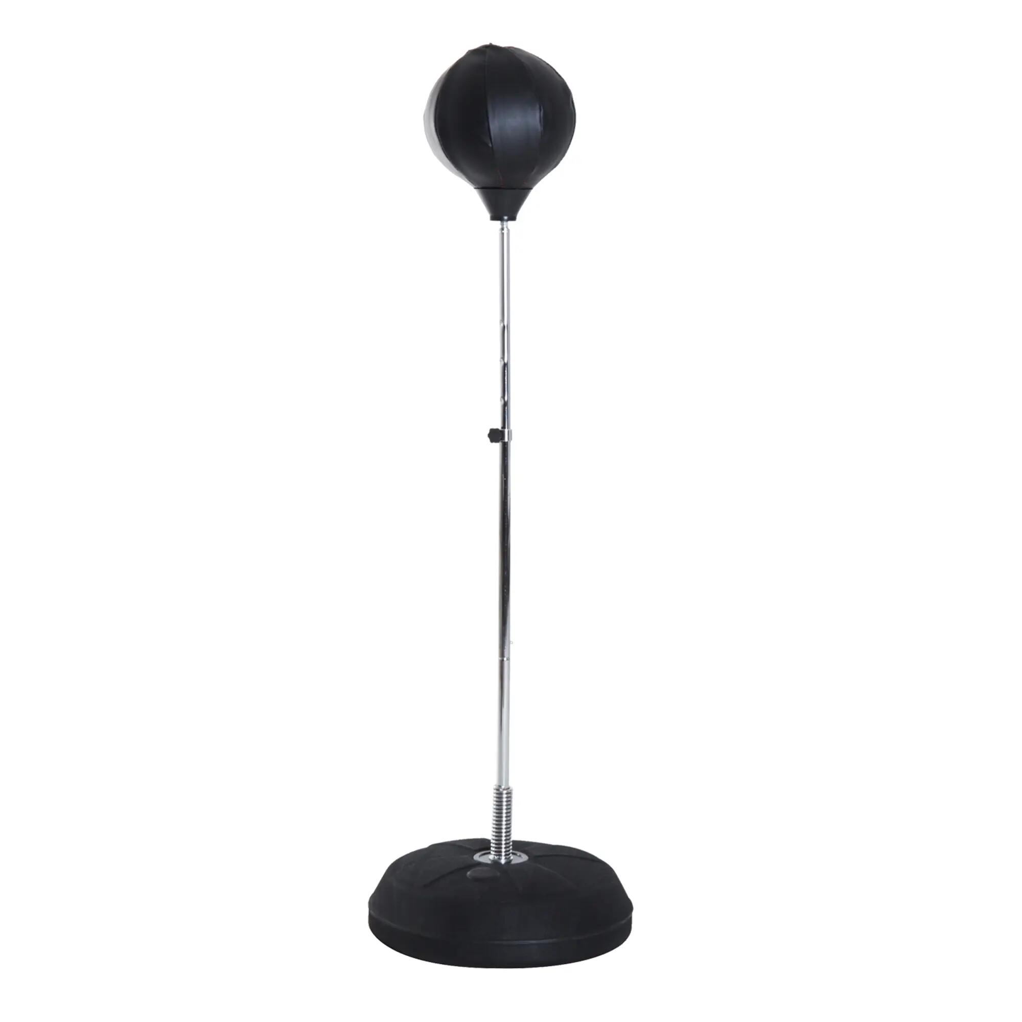Ballon de frappe - boxe et muay-thaï - réglable - noir 2/6
