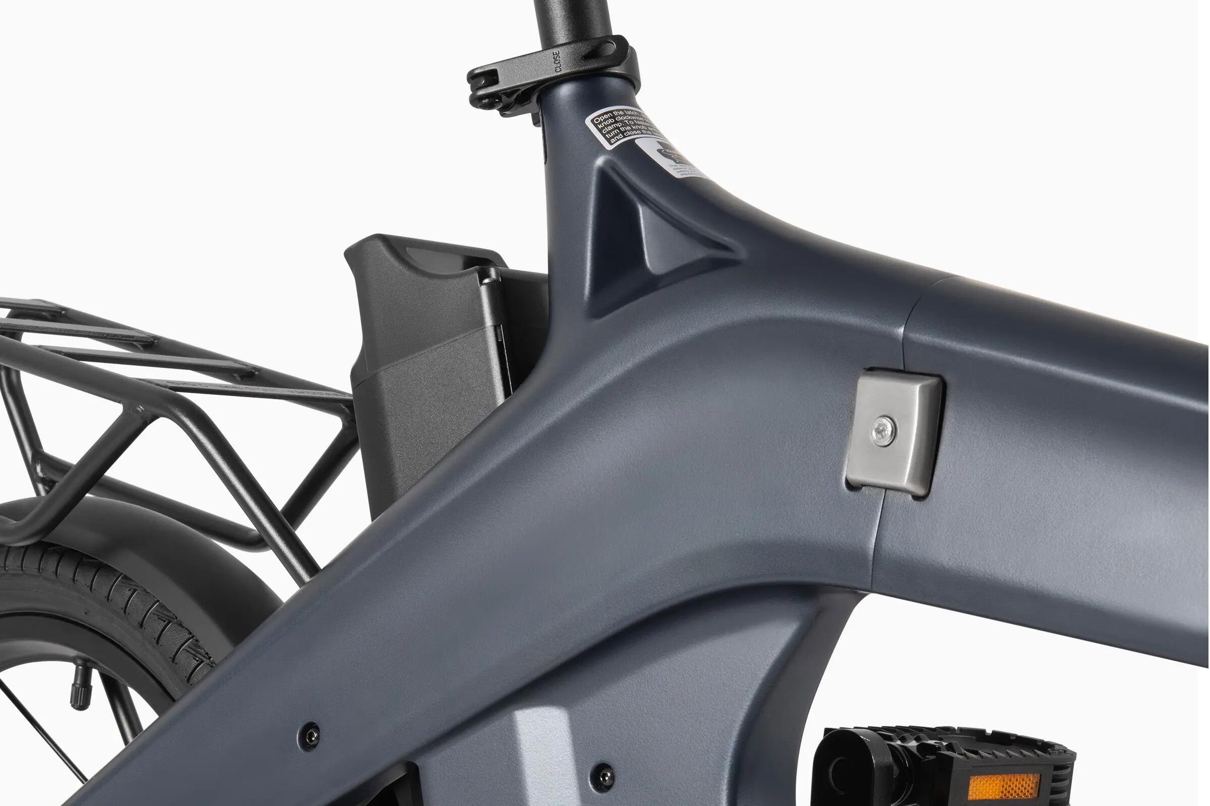 Bicicleta elétrica dobrável DYU T1 20", 250 W, sensor de binário 6/8