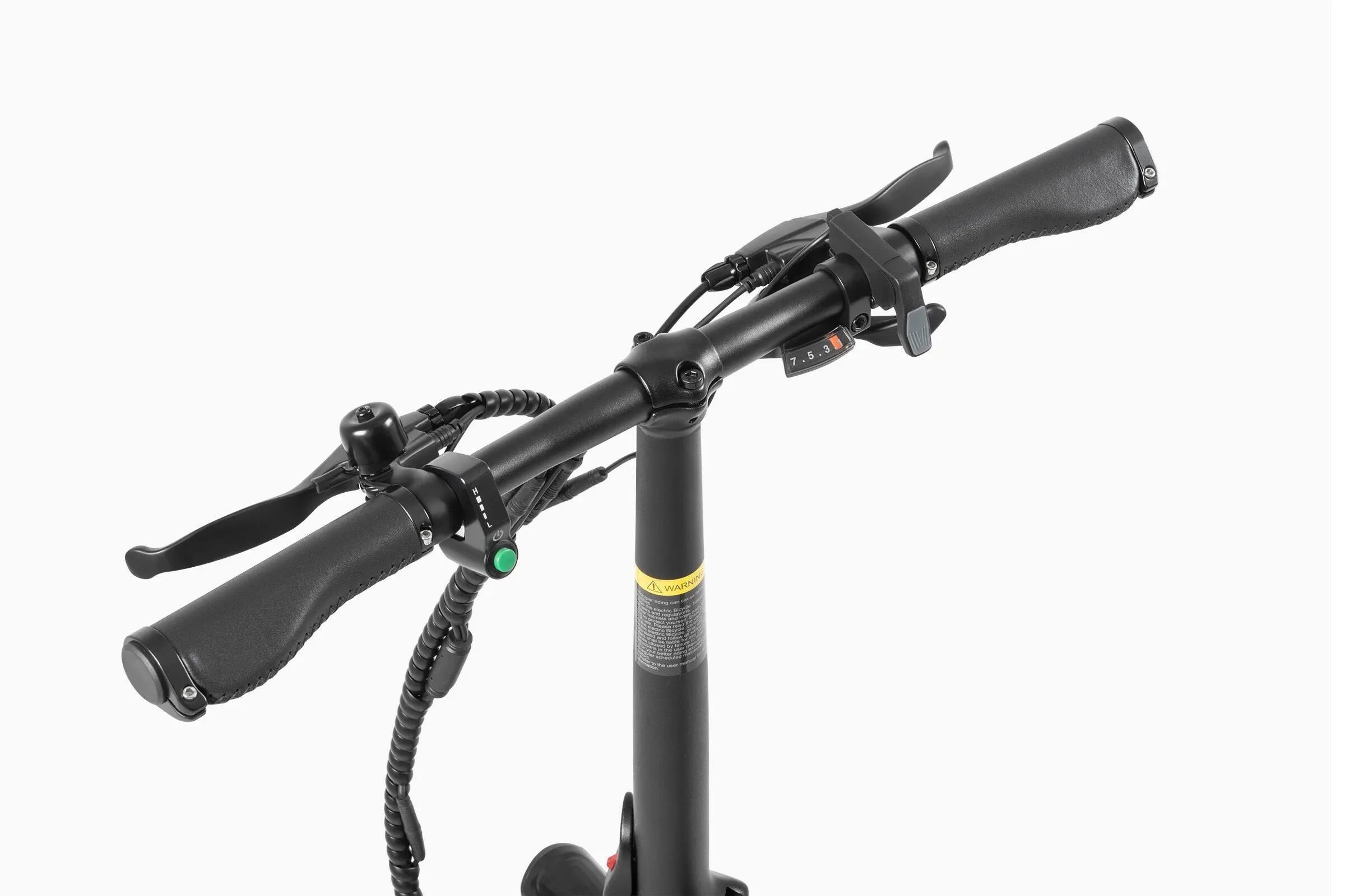 Bicicleta elétrica dobrável DYU T1 20", 250 W, sensor de binário 4/8