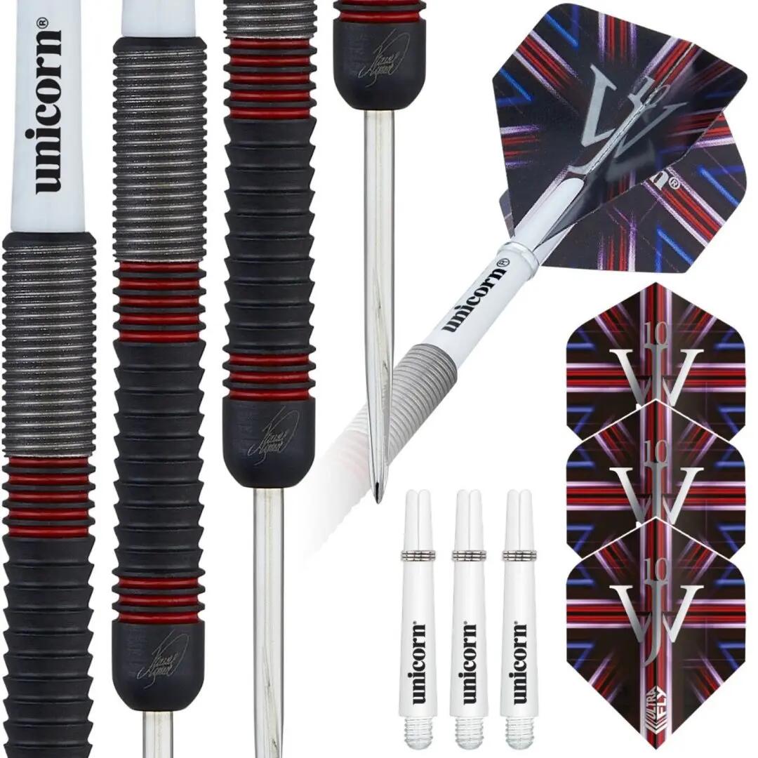 James Wade The Machine 80% Tungsten Dartpijlen 3/6
