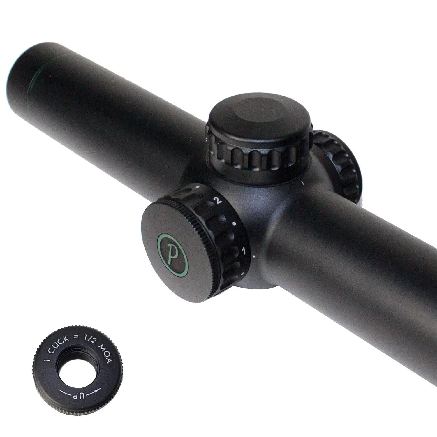 Professor Optiken Ammersee - 1-6x24 HD V2, Leuchtfaser-Absehen 4 5/7