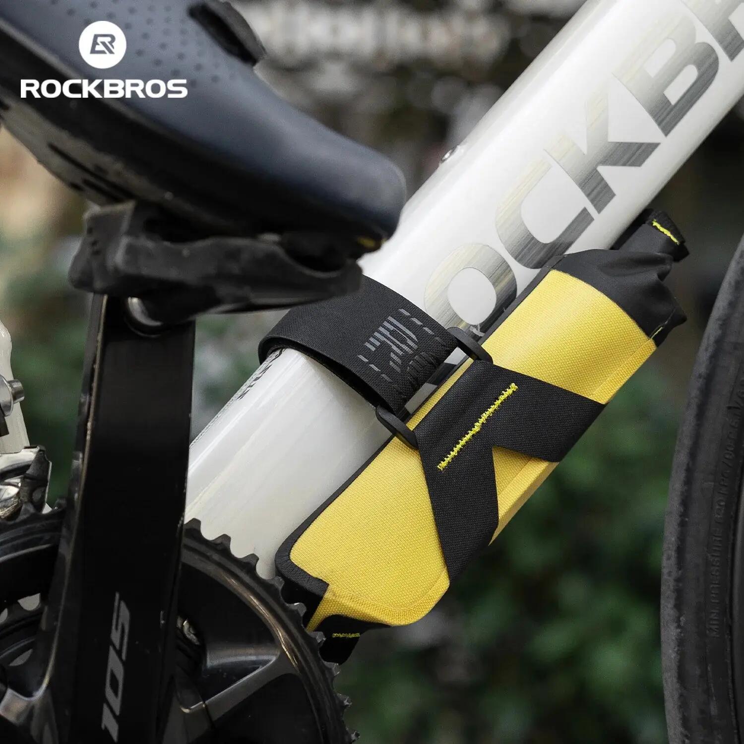 Torba rowerowa na ramę dolną rurę Rockbros AS-161 wodoodporna sakwa 1l 7/7