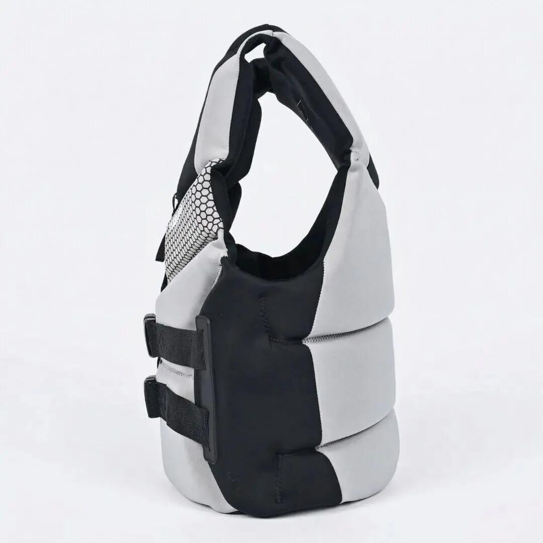 Iron Gilet en Néoprène Gris L 3/7