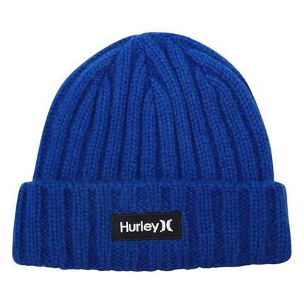 Hurley Squaw Herren Beanie Mütze Blau
