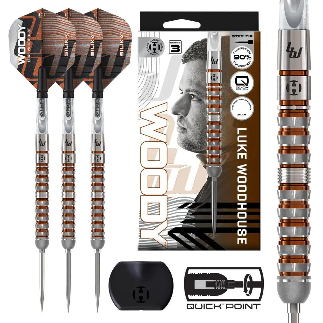 Luke Woodhouse Series 3 90% Tungsten dartpfeile 2/8