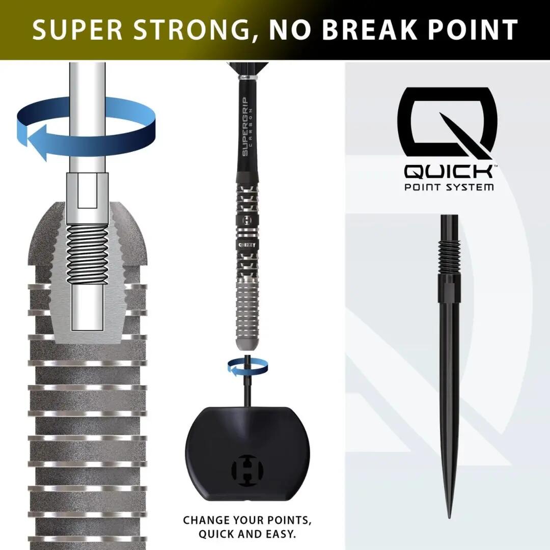 Chizzy Series 4 90% Tungsten Dartpijlen 5/8