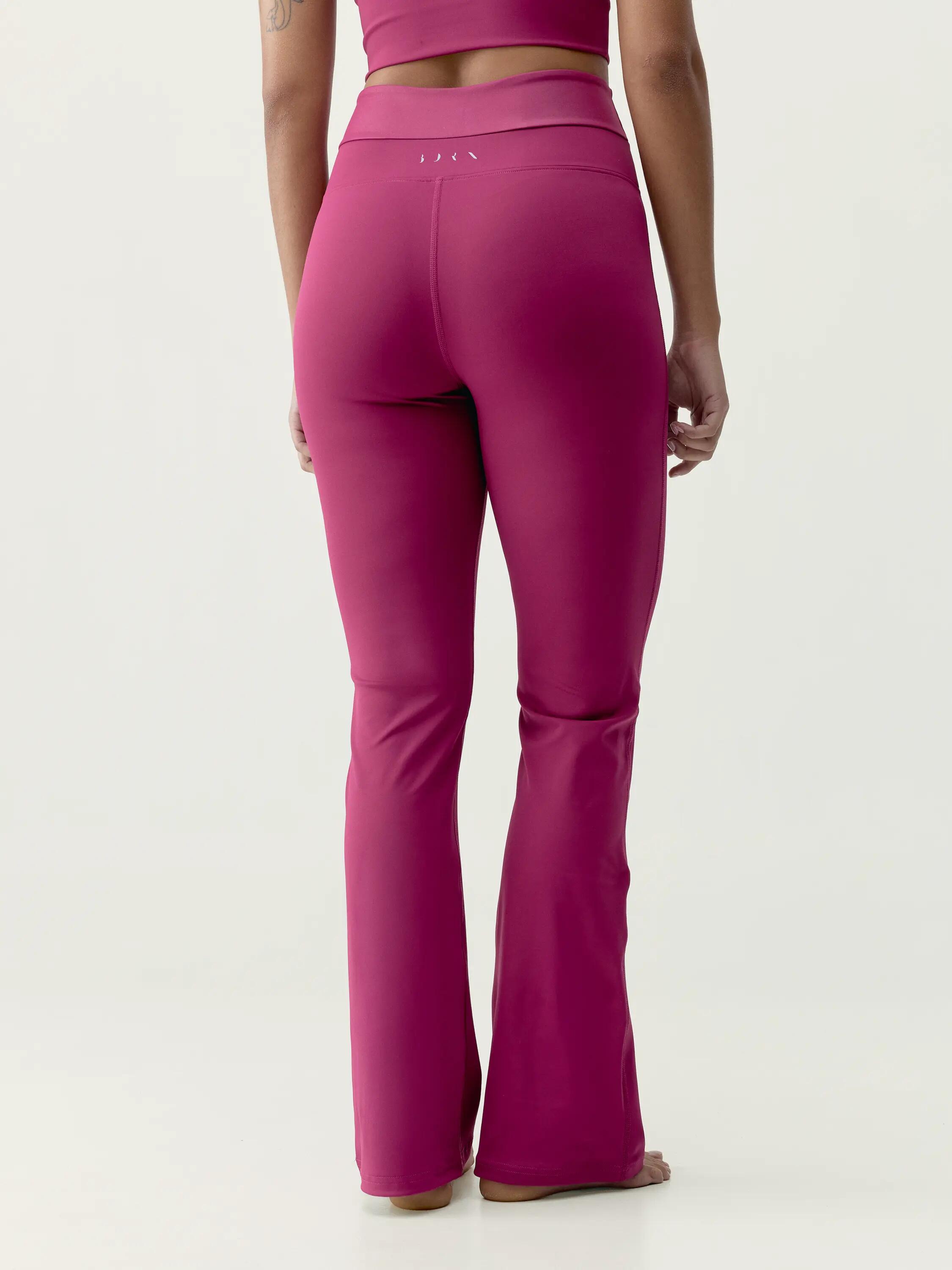 Legging de sport femme Kaia Taille extra haute coupe flare 2/5