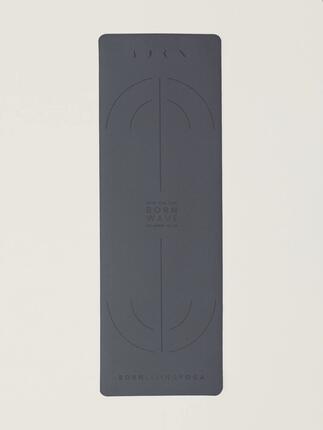 Esterilla de yoga Mat Wave 6 mm Antideslizante tacto microfibra enrollable
