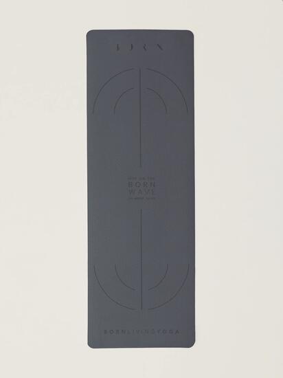 Esterilla de yoga Mat Wave 6 mm Antideslizante tacto microfibra enrollable