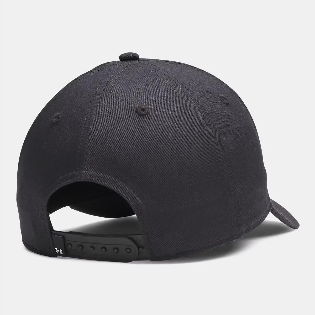 Casquette ajustable UA Essential Mid Noir et blanc 3/3