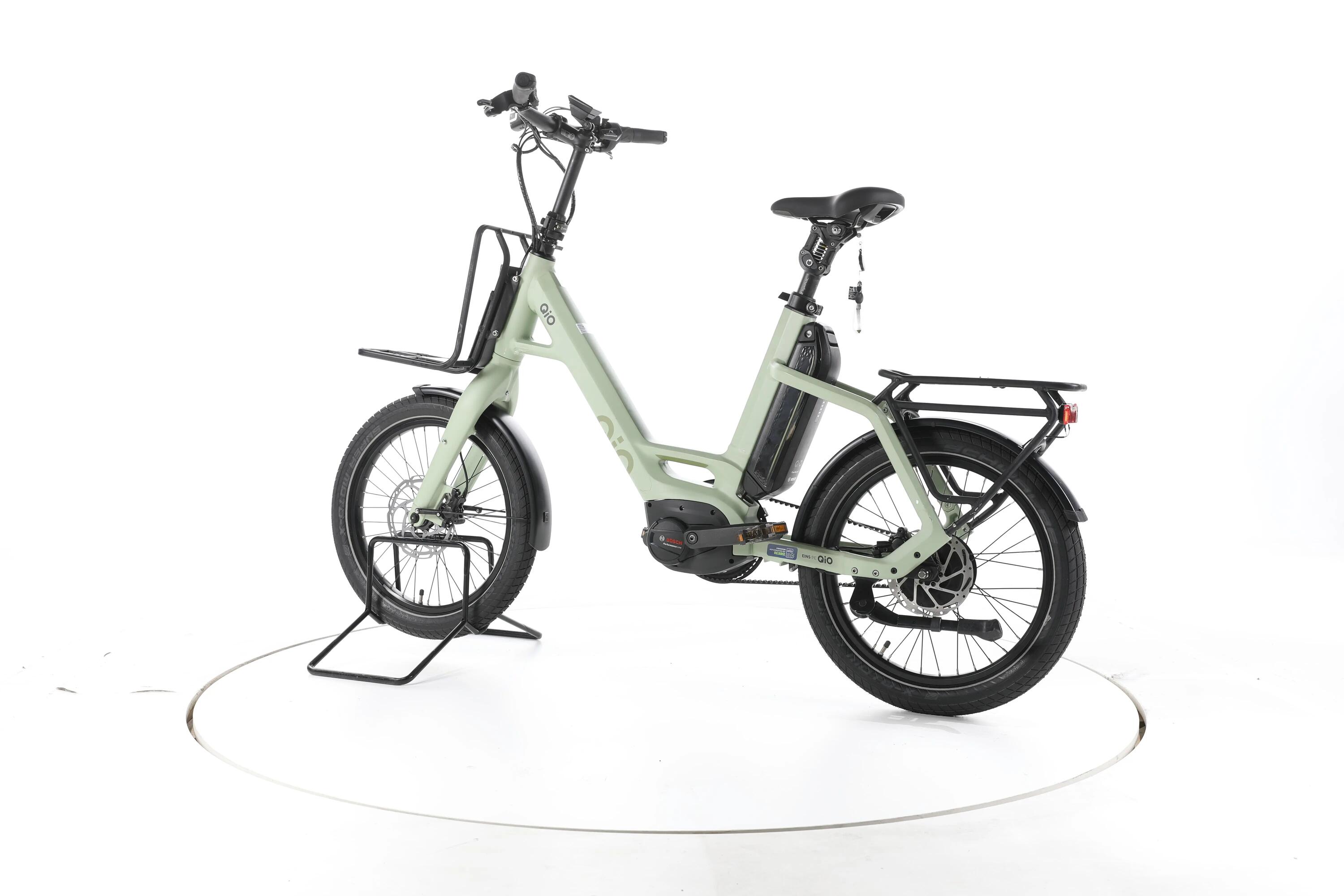 Second Life - QIO Eins P-E Kompakt E-Bike Niska rama - Bardzo dobry stan 7/7