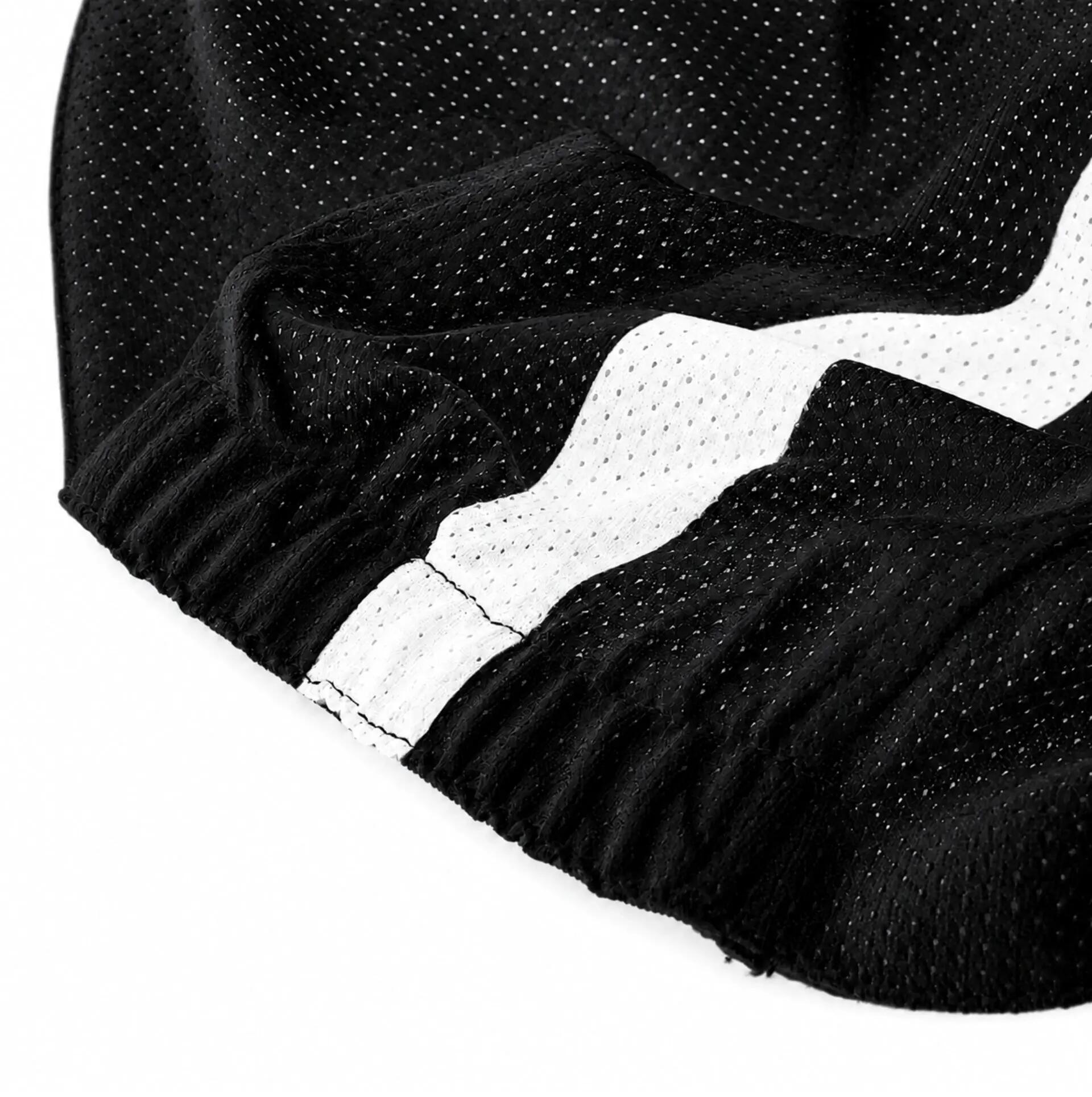 Cycling-Cap Radsport belüftet - Schwarz und Weiß 5/5