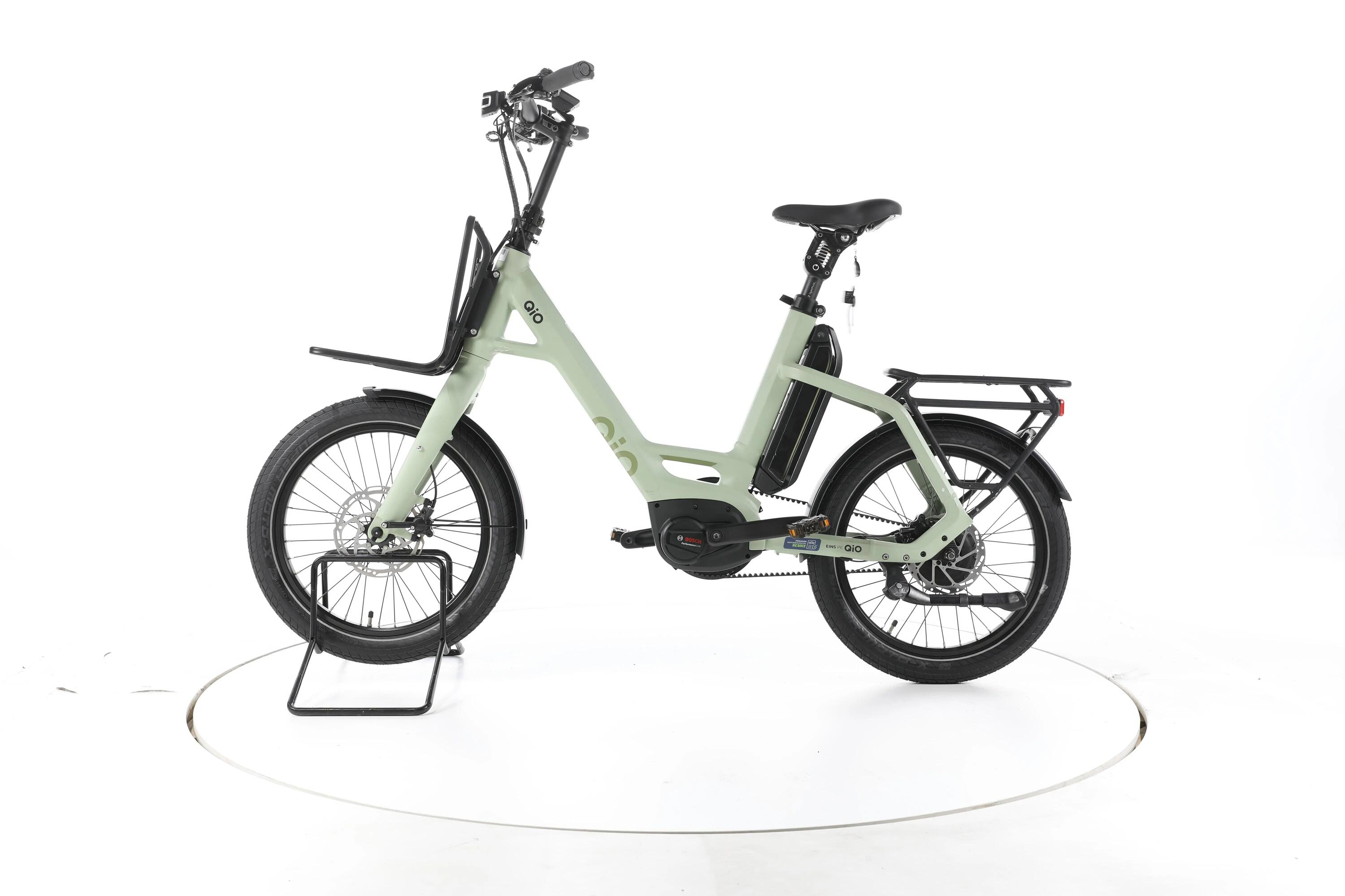 Second Life - QIO Eins P-E Kompakt E-Bike Niska rama - Bardzo dobry stan 6/7