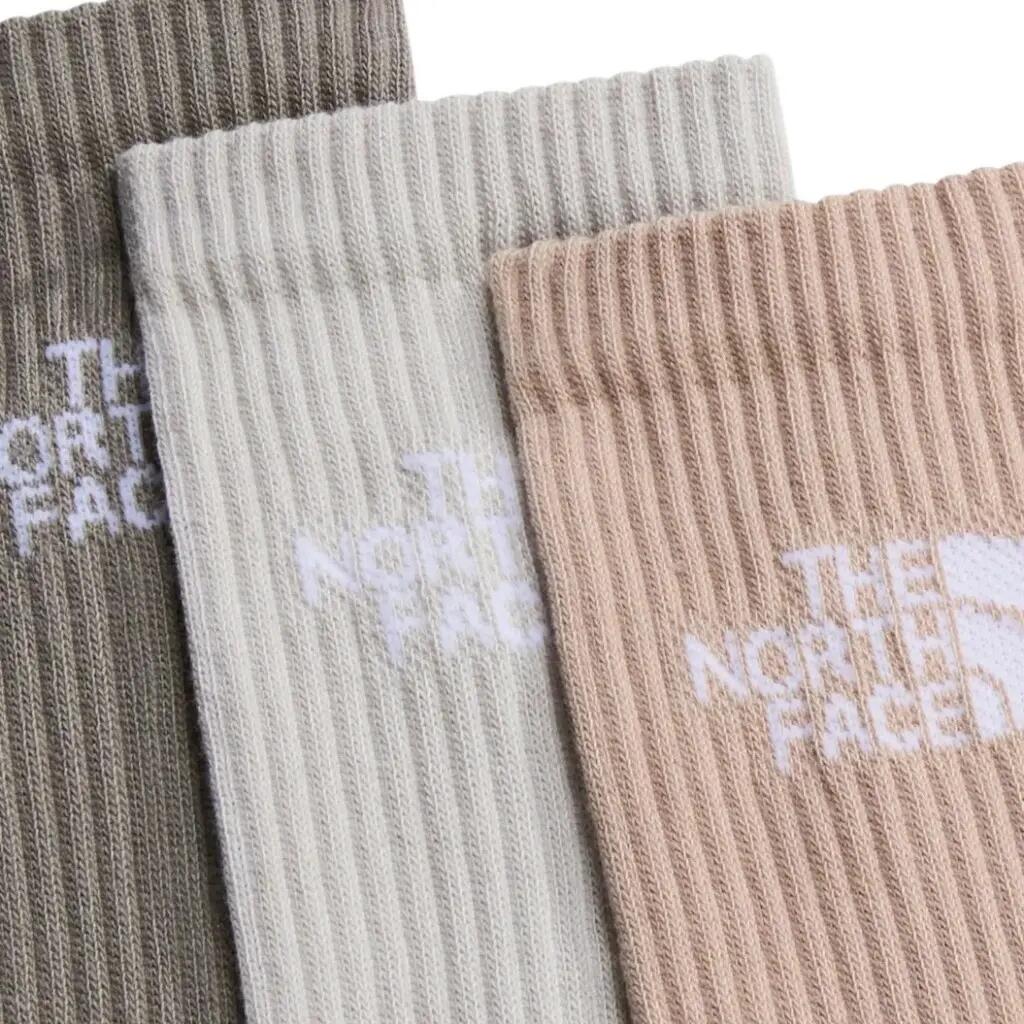 Meias The North Face Modelo Mlsprt Sock Csh Crew 3p Cor Multicolorido 3/5