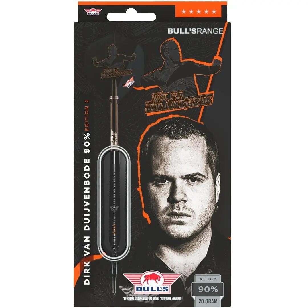 Dirk Van Duijvenbode E2 90% Tungsten Softtip Dartpijlen 9/9