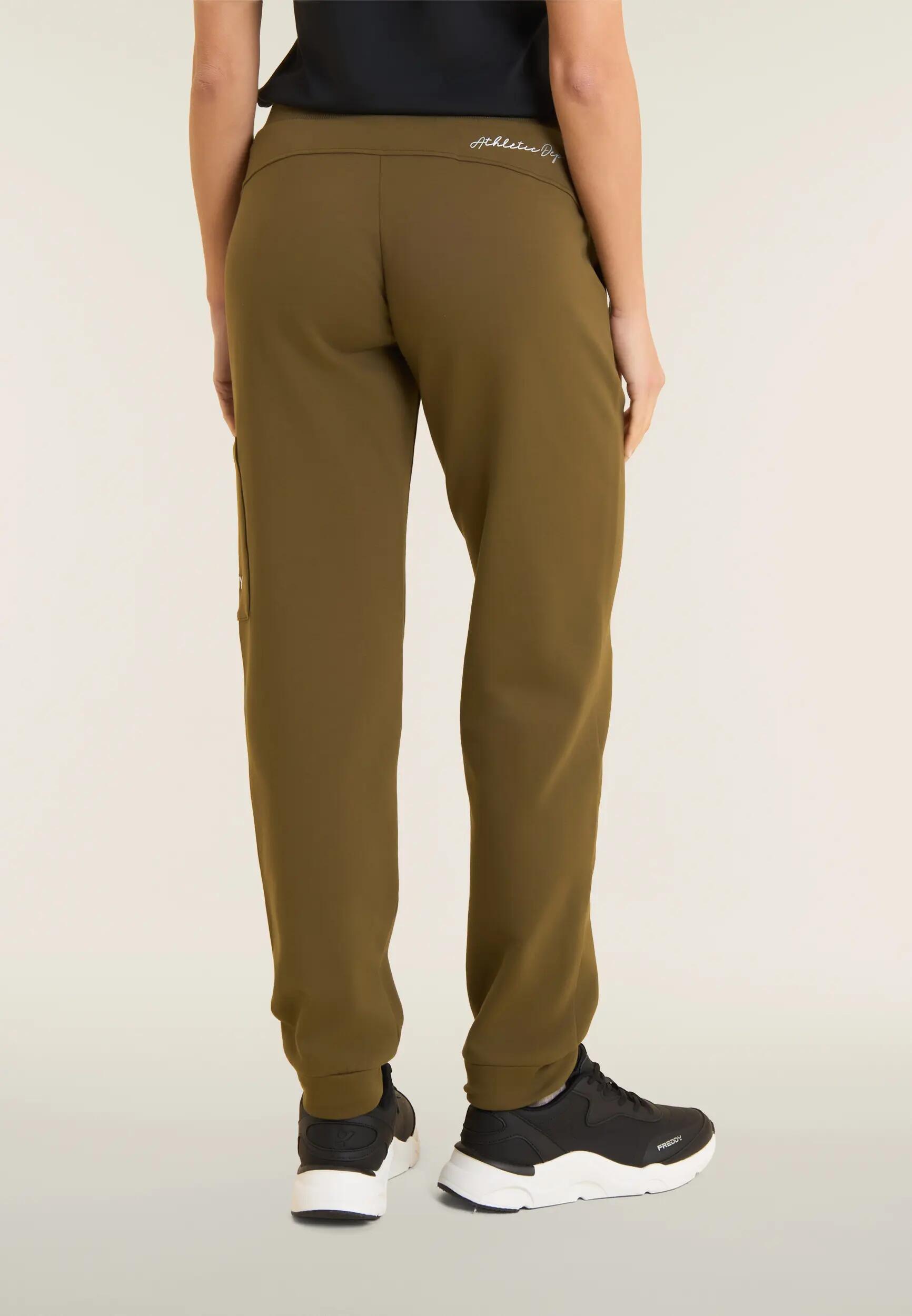 Pantaloni Sportivi Donna Regular con Tascone 3/6