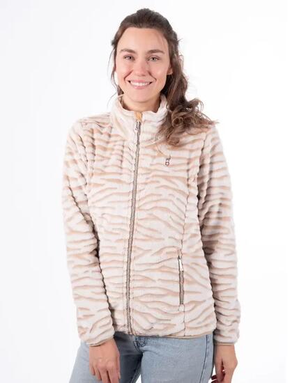 Veste Polaire Randonnée Femme Aulp "Vesto" S Beige