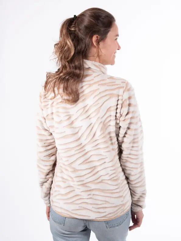 Veste Polaire Randonnée Femme Aulp "Vesto" XL Beige 2/7