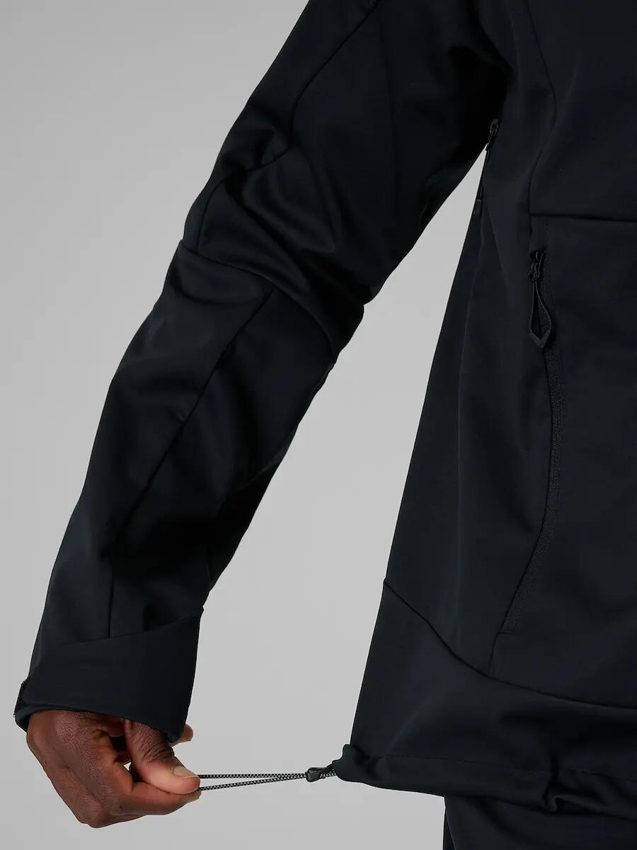 Kurtka softshell wiatroodporna membrana 8000 męska 4F 4FWSS26TSOFM563 5/7