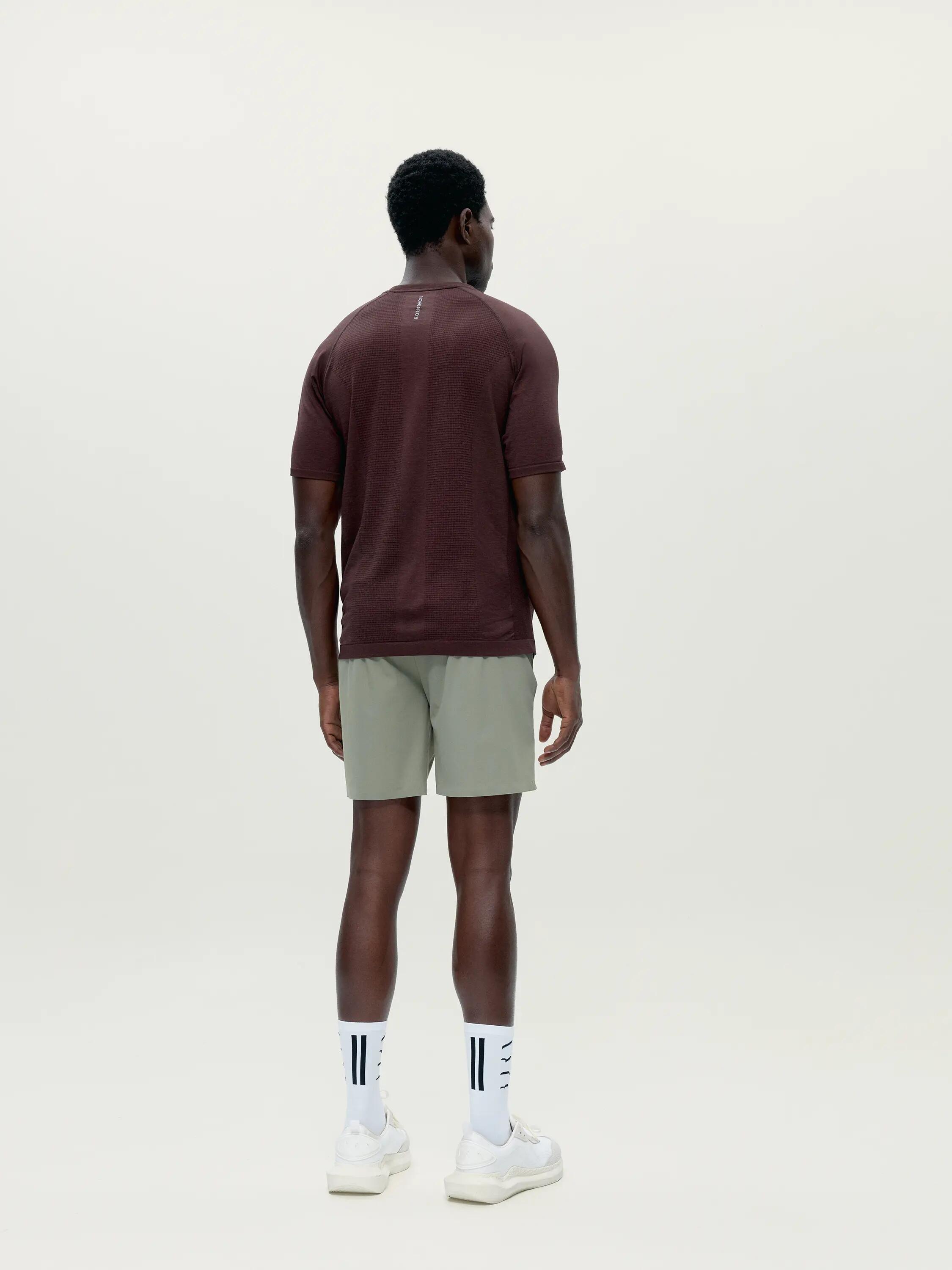 Pantalón corto deportivo de hombre Orinoco secado rápido tacto suave 5/5