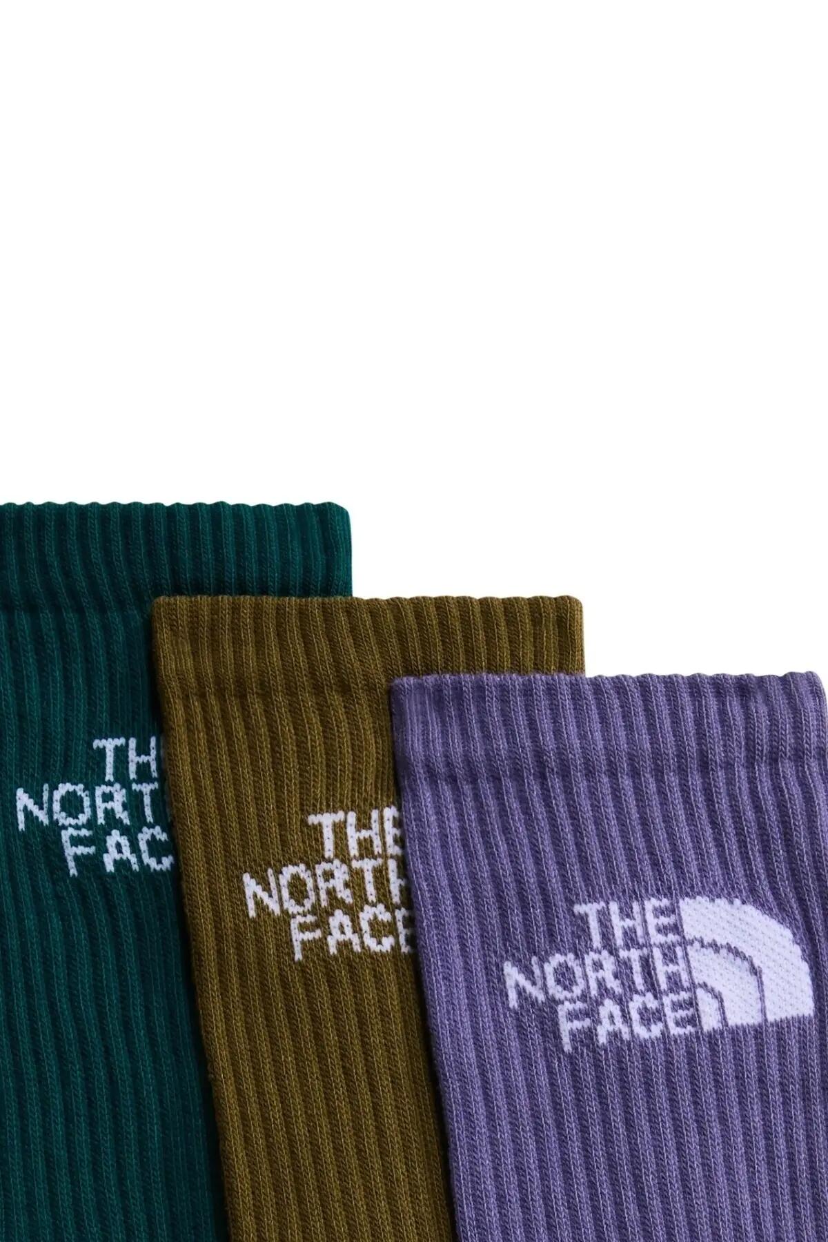 Meias The North Face Modelo Mlsprt Sock Csh Crew 3p Cor Multicolorido 5/5