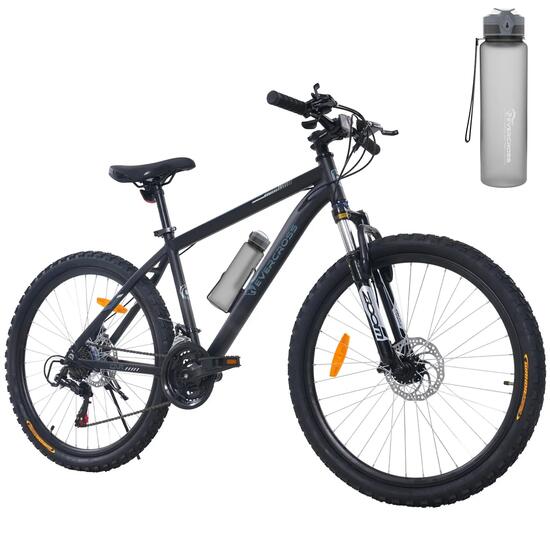 VTT 26" EM3-21 Vitesses Shimano-Tout Terrain-Suspension Disque-avec Gourde